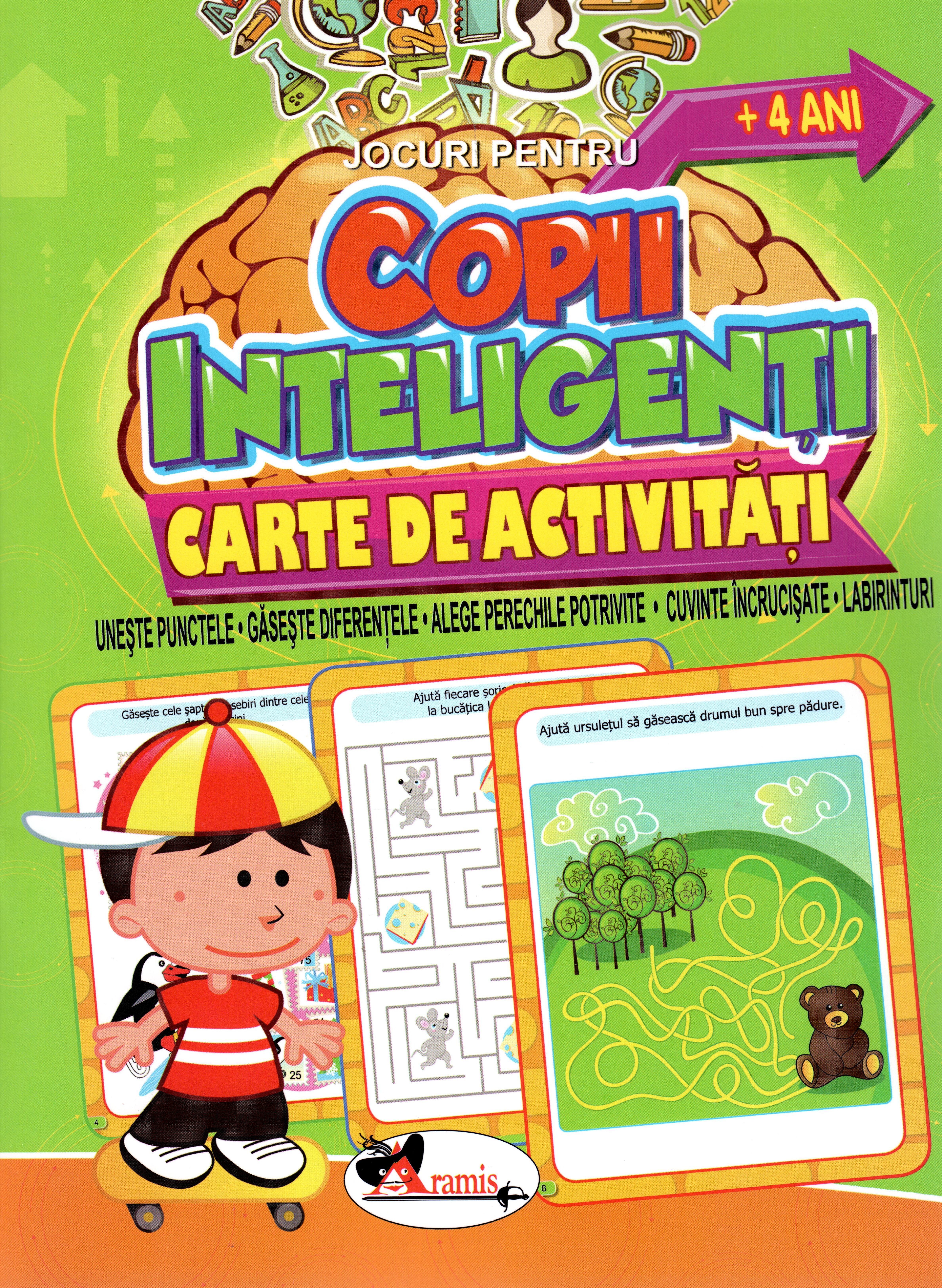 Jocuri pentru copii inteligenți +4 ani
