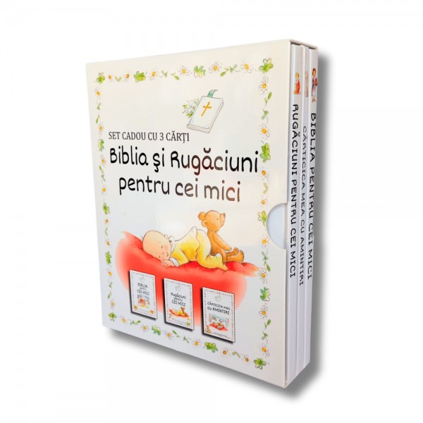 Biblia și rugăciuni pentru cei mici - Set cadou cu 3 cărți