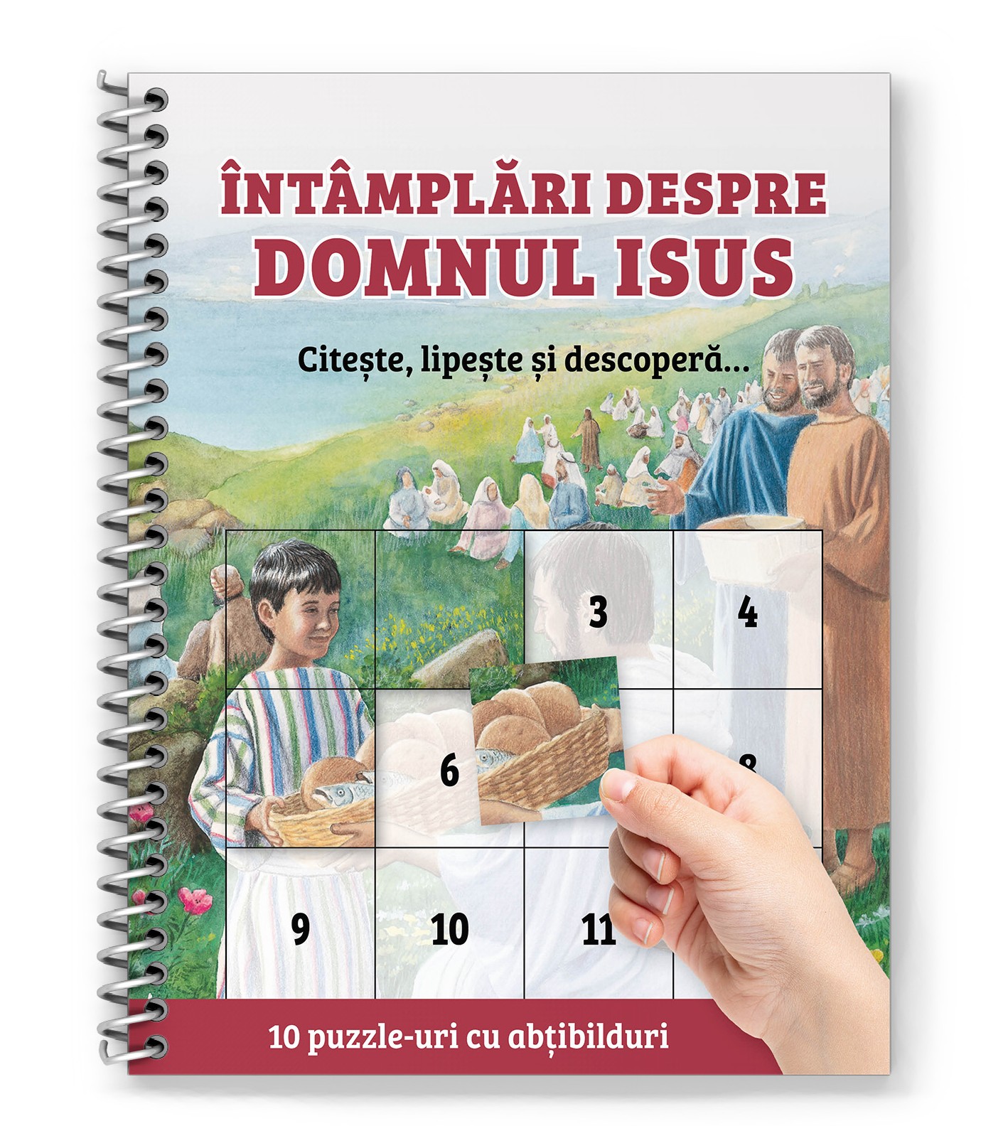 Intamplari despre Domnul Isus – 10 puzzle-uri cu abtibilduri