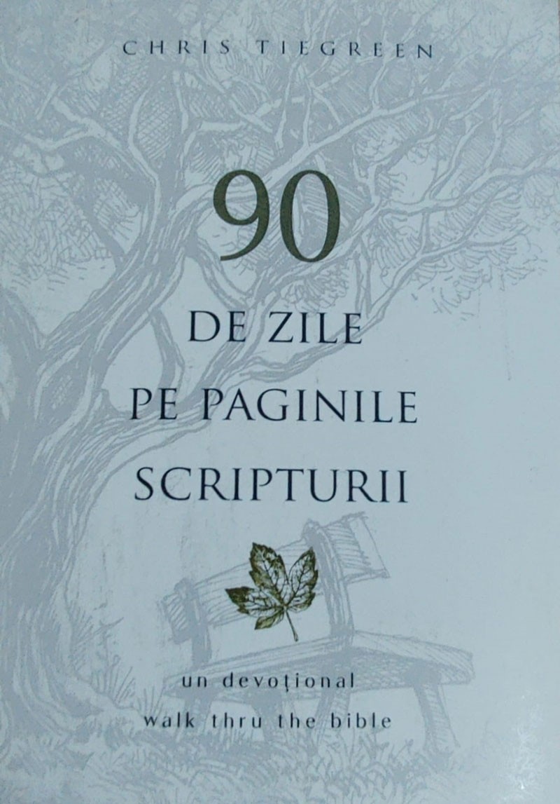 90 de zile pe paginile Scripturii: Un devoțional Walk Thru The Bible
