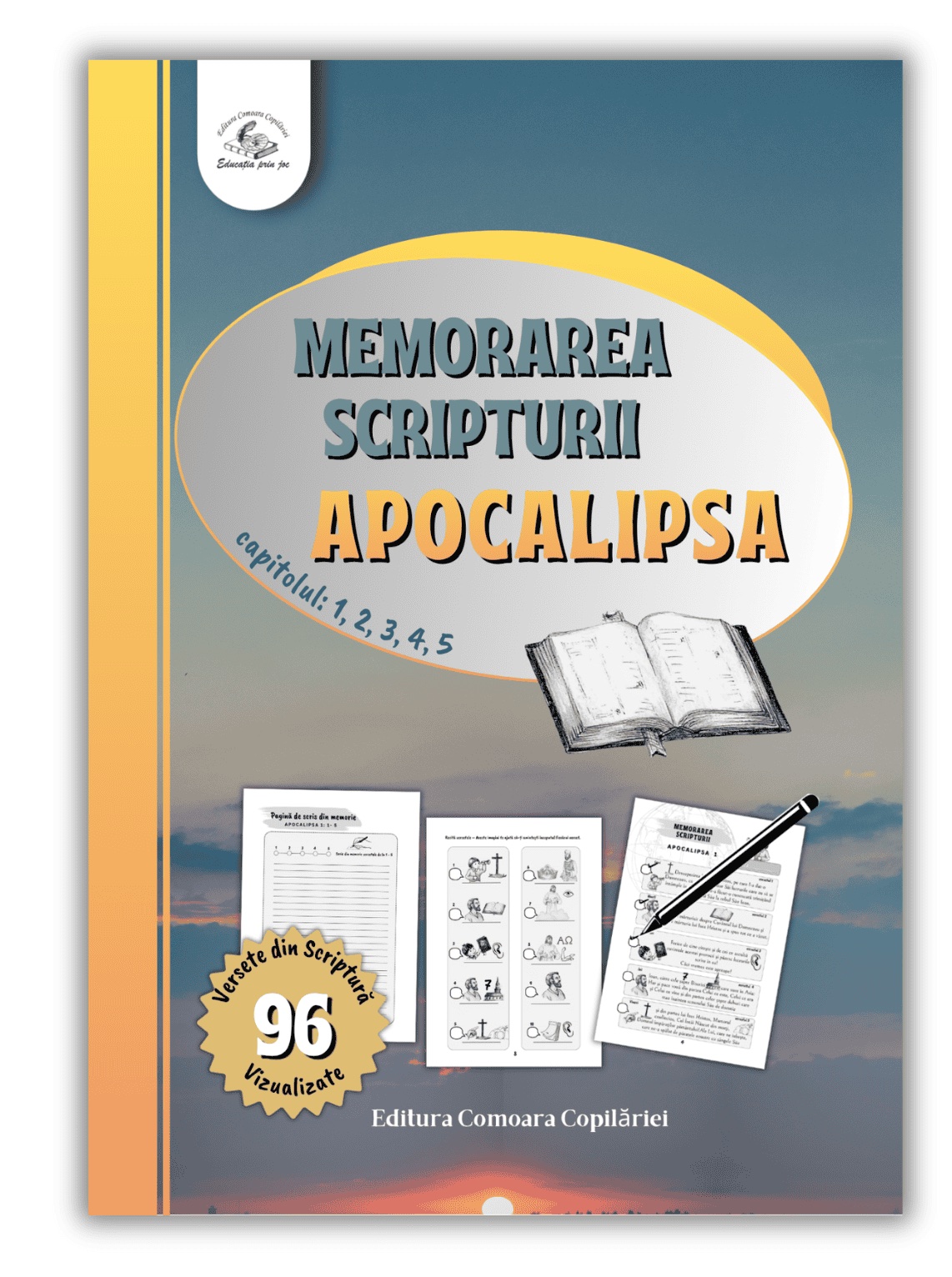 Memorarea scripturii – Apocalipsa cap. 1, 2, 3, 4, 5.